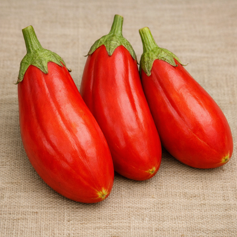 Long Red Eggplant
